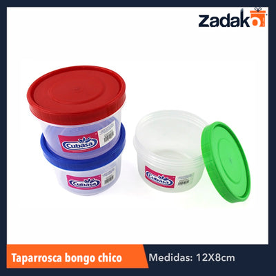 TAPARROSCA BONGO CHICO 650ML, CON 1 PZ O CAJA CON 35 PZS