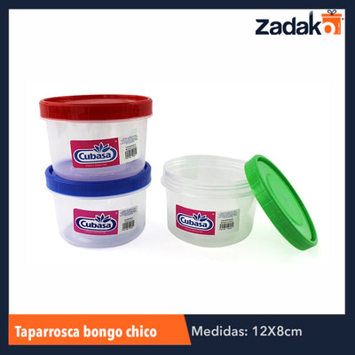 TAPARROSCA BONGO CHICO 650ML, CON 1 PZ O CAJA CON 35 PZS