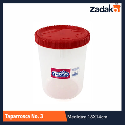 TAPARROSCA NO.3 2.1LT, CON 1 PZ O CAJA CON 10 PZS