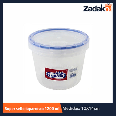 SUPER SELLO TAPARROSCA 1,2LT, CON 1 PZ O CAJA CON 15 PZS