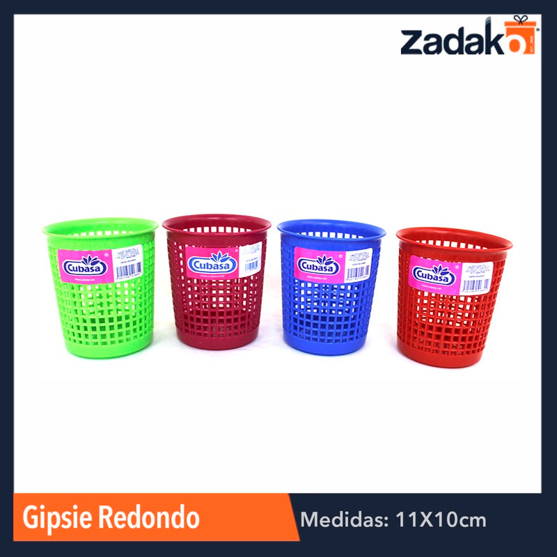 GIPSIE REDONDO, CON 1 PZ O CAJA CON 50 PZS