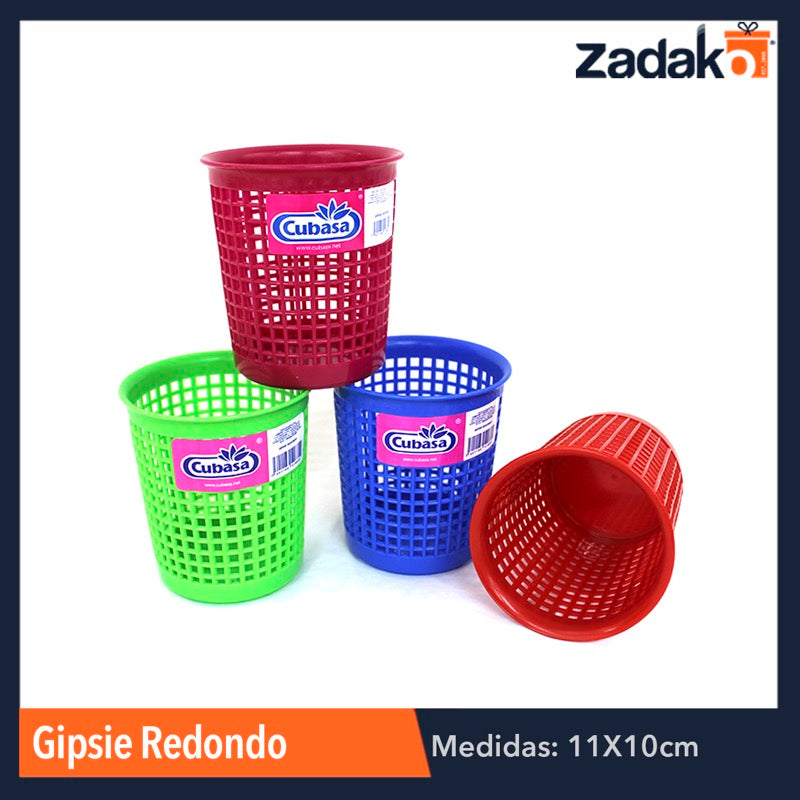 GIPSIE REDONDO, CON 1 PZ O CAJA CON 50 PZS