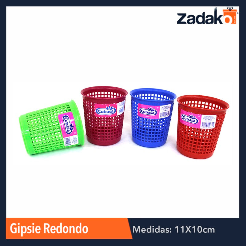 GIPSIE REDONDO, CON 1 PZ O CAJA CON 50 PZS