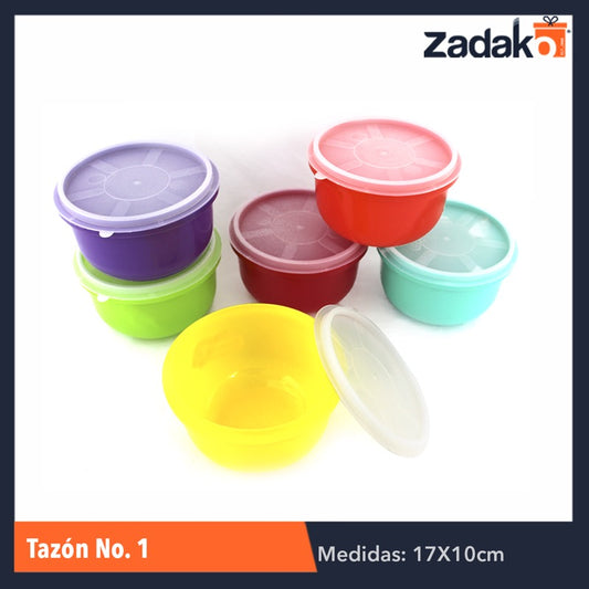 N-GPM-3580  TAZÓN HERMÉTICO NO.1 C/TAPA CAP.1.3LT, CON 1 PZ O CAJA CON 25 PZS