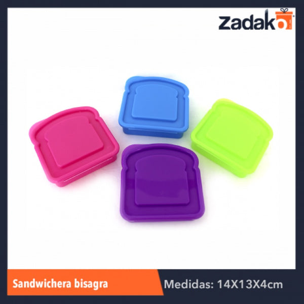 SANDWICHERA BISAGRA, CON 1 PZ O CAJA CON 40 PZS