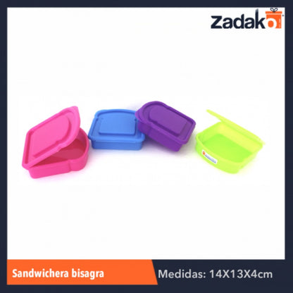 SANDWICHERA BISAGRA, CON 1 PZ O CAJA CON 40 PZS