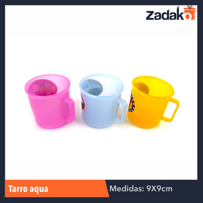 TARRO AQUA, CON 1 PZ O CAJA CON 180 PZS