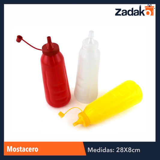 MOSTACERO 500 ML, CON 1 PZ O CAJA CON 100 PZS