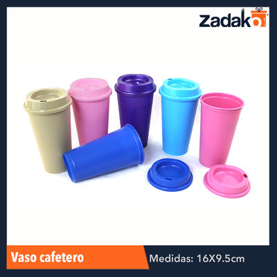 VASO CAFETERO, CON 1 PZ O CAJA CON 200 PZS