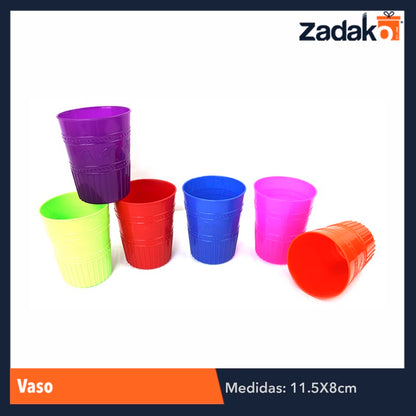 AL-0151 VASO DE PLASTICO PARA FIESTA, CON 1 PZ O CAJA CON 120 PZS