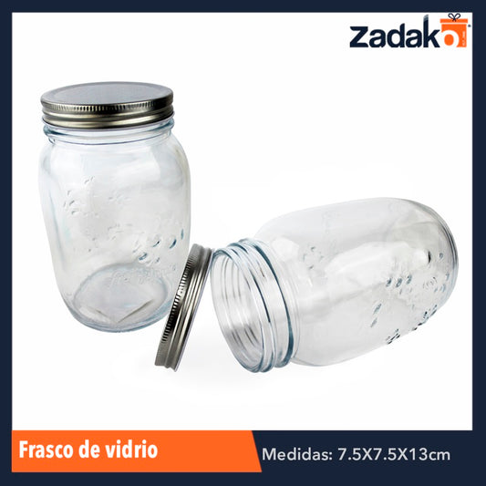 N-GPM-6241  AV-4784A-5 FRASCO DE VIDRIO, CON 1 PZ O CAJA CON 36 PZS