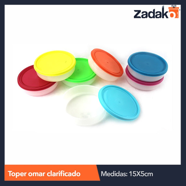 TOPER OMAR CLARIFICADO, CON 1 PZ O CAJA CON 80 PZS