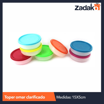 TOPER OMAR CLARIFICADO, CON 1 PZ O CAJA CON 80 PZS