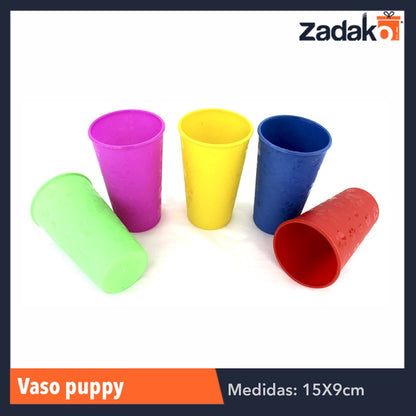 VASO PUPPY 500 MIL, CON 1 PZ O CAJA CON 210 PZS