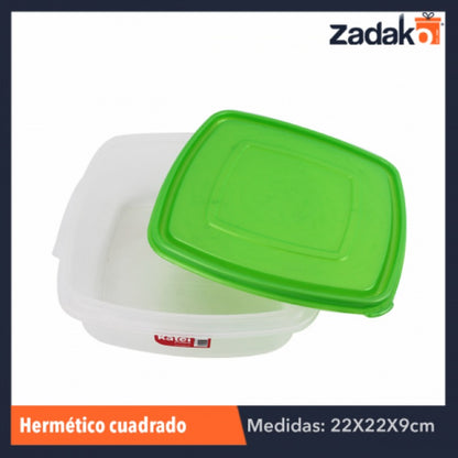 HERMÉTICO 8X8, CON 1 PZ O CAJA CON 10 PZS