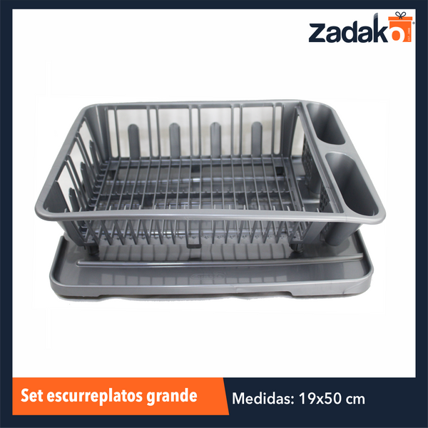 SET ESCURREPLATOS GRANDE CON 1 PZ  O CAJA CON 5 PZS