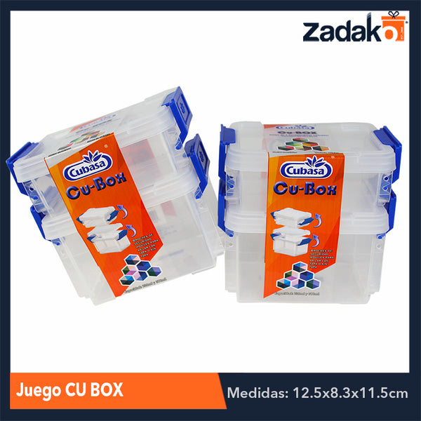 JUEGO CU BOX  CON 1 PZ O CAJA CON 12 PZS.