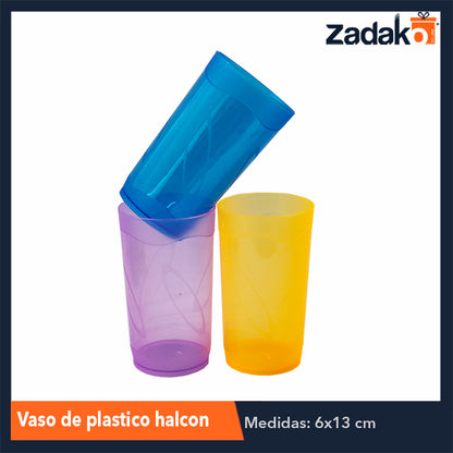 VASO DE PLASTICO 5 PZ HALCON CON 1 PZ O BULTO CON 18 PAQ.