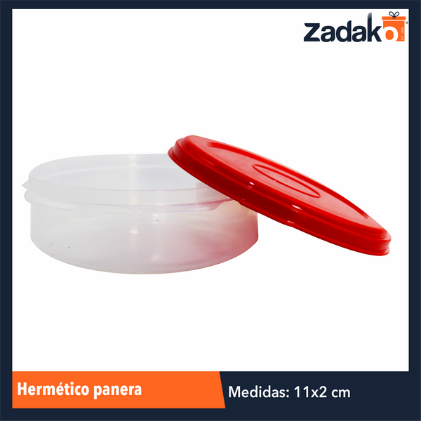 HERMETICO PANERA CON 1 PZA O CAJA CON 10 PZS