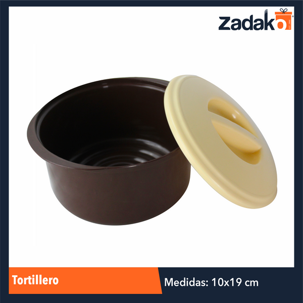 TORTILLERO CON 1 PZA O CAJA CON 10 PZS