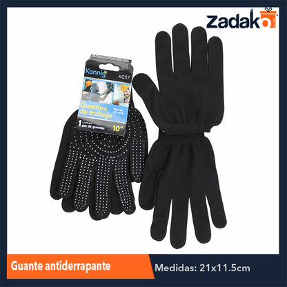 GUANTE ANTIDERRAPANTE, CON 1 PZ O CAJA CON 600 PZS