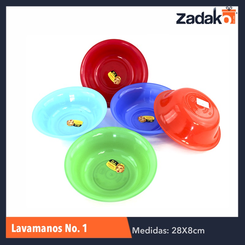 LAVAMANOS NO.1 CAP.2LT, CON 1 PZ O CAJA CON 25 PZS