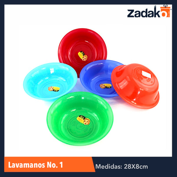 LAVAMANOS NO.1 CAP.2LT, CON 1 PZ O CAJA CON 25 PZS