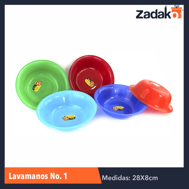 LAVAMANOS NO.1 CAP.2LT, CON 1 PZ O CAJA CON 25 PZS