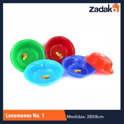 LAVAMANOS NO.1 CAP.2LT, CON 1 PZ O CAJA CON 25 PZS