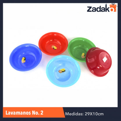LAVAMANOS NO.2 CAP.3LT, CON 1 PZ O CAJA CON 25 PZS
