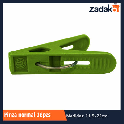 PINZA NORMAL BLISTER 36PZS, CON 1 PZ O CAJA CON 60 PZS