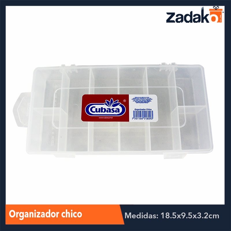 ORGANIZADOR CHICO CON 1 PZ O CAJA CON 10 PZS