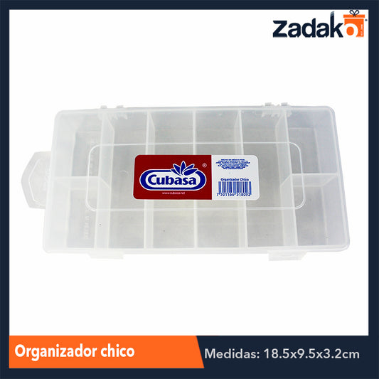 ORGANIZADOR CHICO CON 1 PZ O CAJA CON 10 PZS