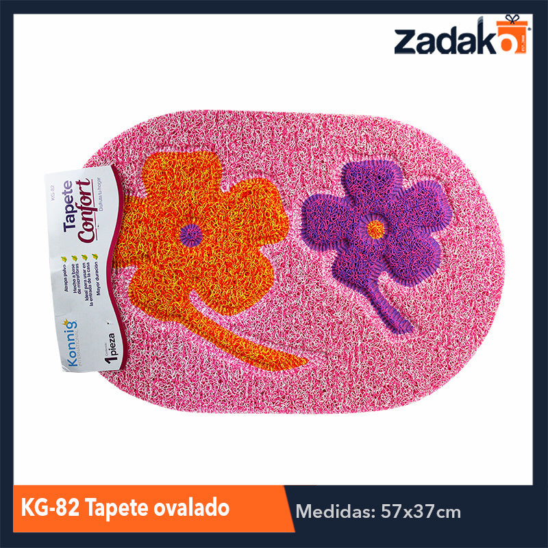 TAPETE OVALADO DISEÑOS CON 1 PZ O CAJA CON 50 PZS