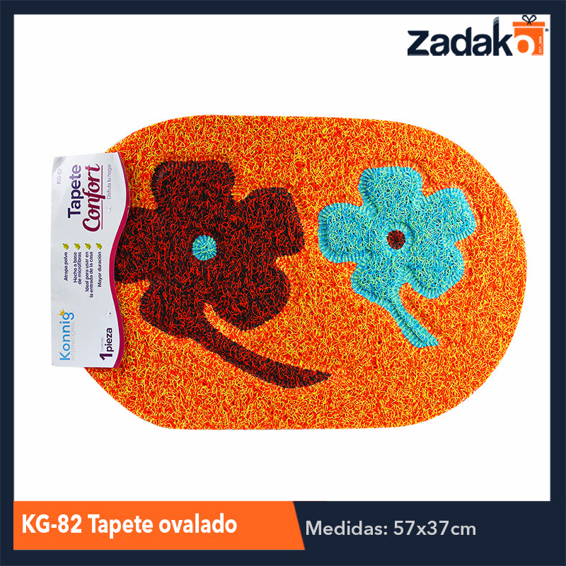 TAPETE OVALADO DISEÑOS CON 1 PZ O CAJA CON 50 PZS