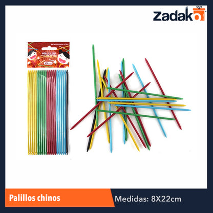 PALILLOS CHINOS, CON 1 PZ O CAJA CON 100 PZS