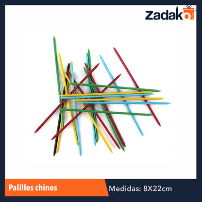 PALILLOS CHINOS, CON 1 PZ O CAJA CON 100 PZS