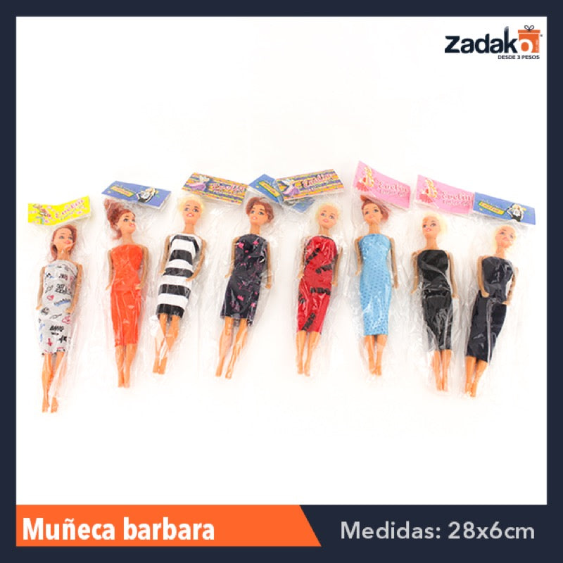 MUÑECA EN BLISTER , CON 1 PZ O CAJA CON 500 PZS
