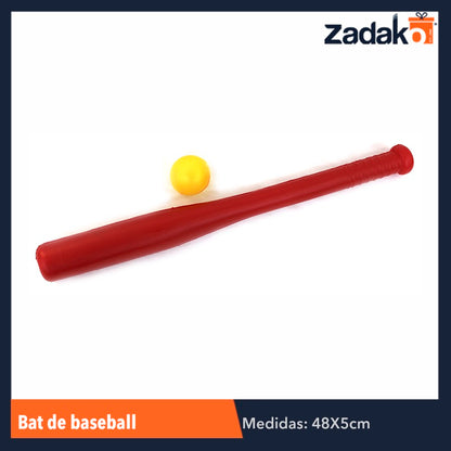 BAT DE BASEBALL, CON 1 PZ O CAJA CON 200 PZS