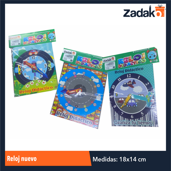 RELOJ NUEVO CON 1 PZ O CAJA CON 100 PZS