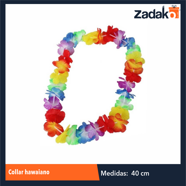 Z-4456-11 ZFI-0084  COLLAR HAWAIANO, CON 12 PZS, O CAJA CON 100 PQTS