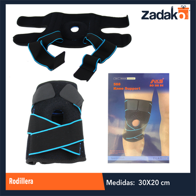 ZA-0008 RODILLERA CON 1 PZ O CAJA CON 120 PZS