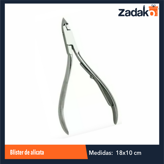 ZB-0297 BLISTER DE ALICATA CON 1 PZ O CAJA CON 480 PZS