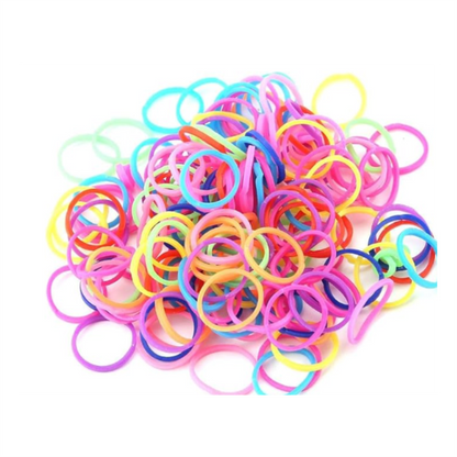 GPM-2827 ZB-0382 BOLSITA DE LIGUITAS Y DONITAS PEQUEÑAS PARA EL CABELLO CON 1 PZS O CAJA CON 720 PZS