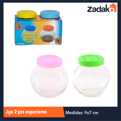 ZC-0342 JGO 2 PZS ESPECIEROS, CON 1 PZ O CAJA CON 72 PZS