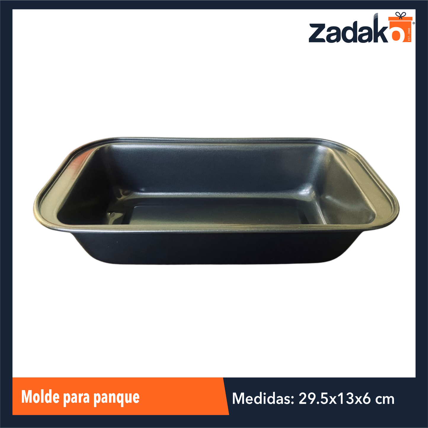 ZC-0523 MOLDE PARA PANQUE 6 X 29.5 X 13 CM CON 1 PZ O CAJA CON 100 PZS