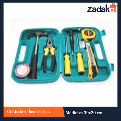 ZF-0187 KIT ESTUCHE DE HERRAMIENTAS CON 1 PZ O CAJA CON 20 PZS