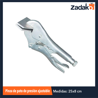 ZF-2206 PINZA DE PATO DE PRESIÓN AJUSTABLE CON 1 PZ O CAJA CON 48 PZS