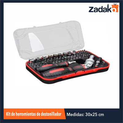 ZF-2207 KIT DE HERRAMIENTAS DE DESTONILLADOR CON 1 PZ O CAJA CON 24 PZS