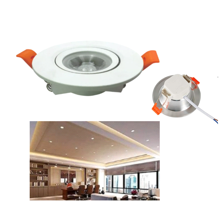 ZF-2471 FOCO LUZ LED 3W CON 1 PZ O CAJA CON 100 PZS